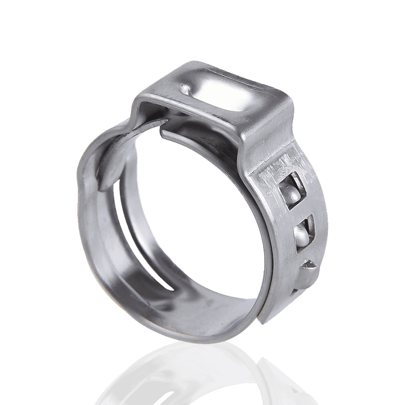 단일 귀 무단계 클램프