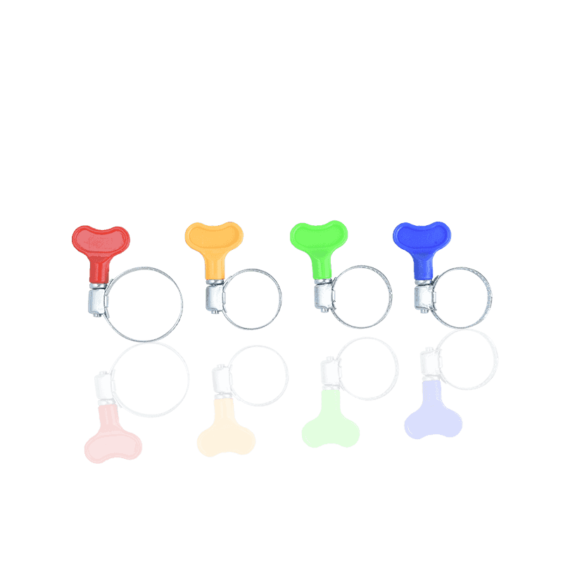 미국식 플라스틱 손잡이 호스 클램프